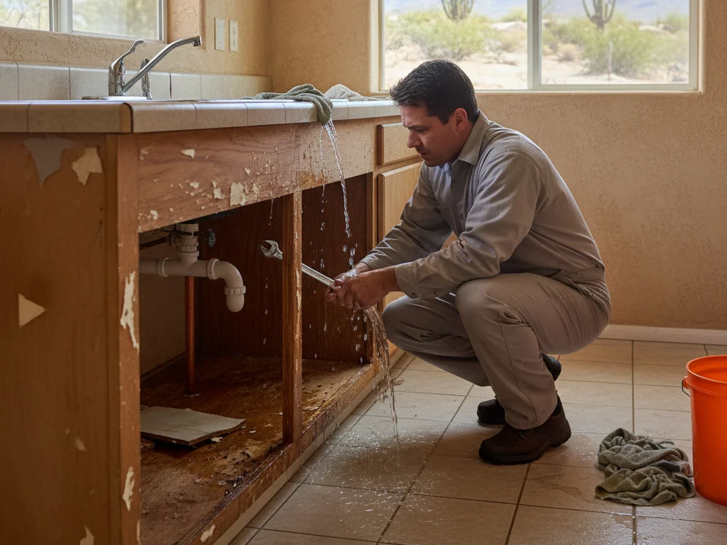 Burst pipe cleanup