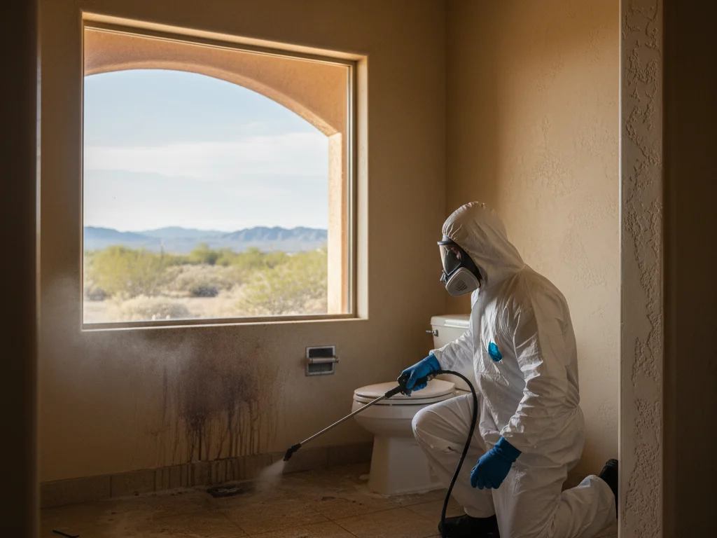 Sewage backup cleanup